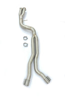 MODE Design Performance 3.5" Big Single Mid Pipe V2 for BMW M2 F87 Competition S55-4