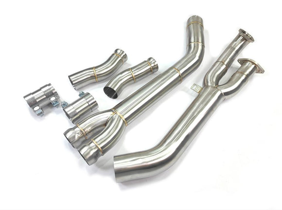 MODE Design Performance Big Single Mid Pipe for BMW M2 G87 S58 - MODE Auto Concepts