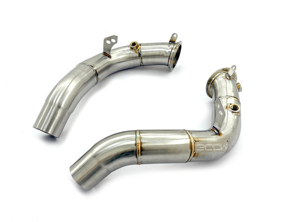 MODE Design Decatted Downpipes for S63 BMW M5 F10 M6 F06 F11 F12