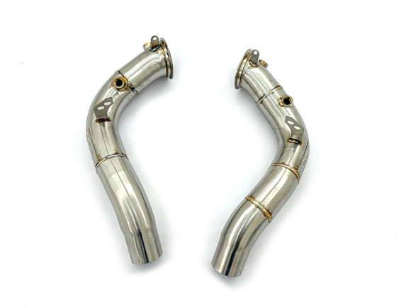 MODE Design Decatted Downpipes for S63 BMW M5 F10 M6 F06 F11 F12