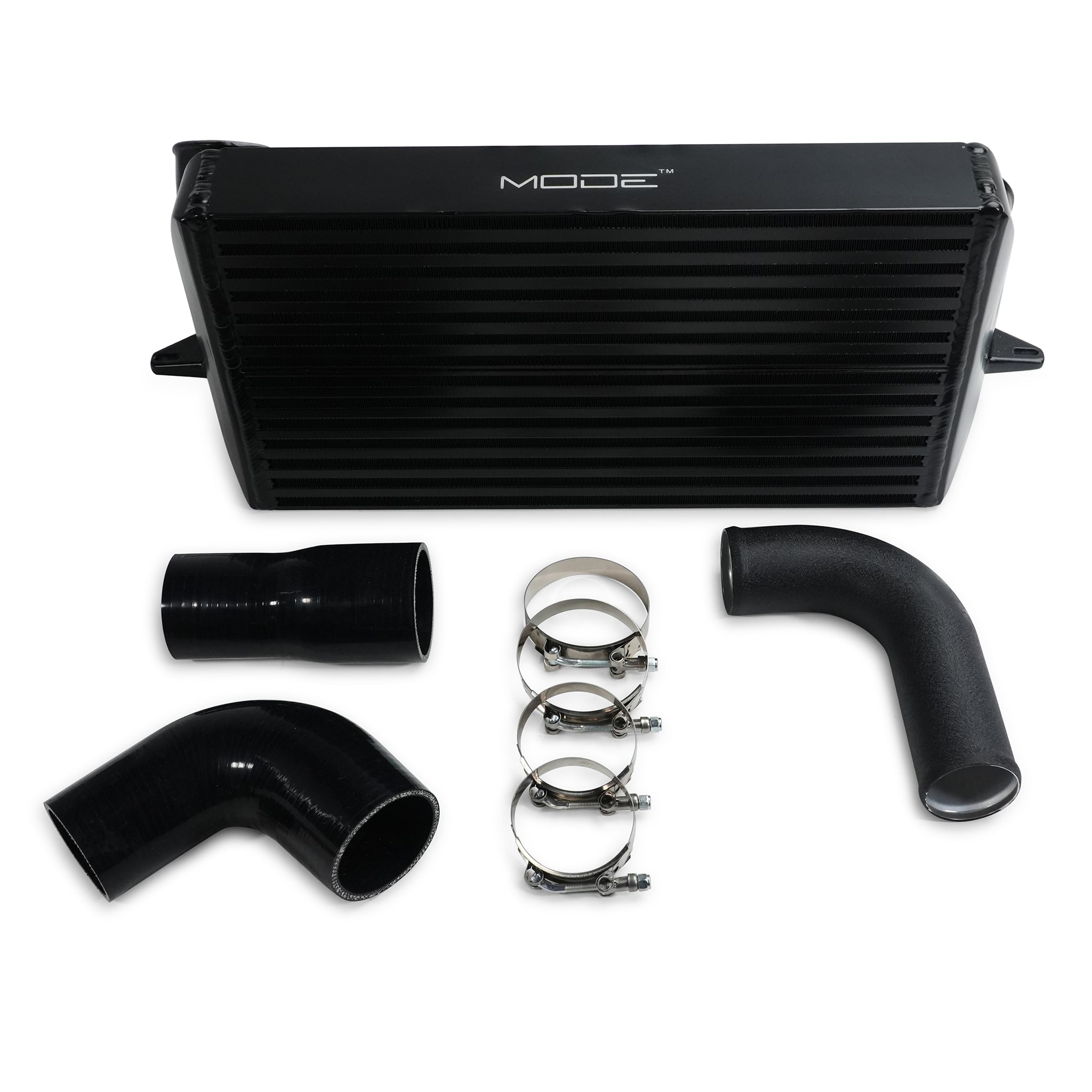 MODE Design Performance Intercooler 7.5" V3 for BMW 135i E82 E88 335i E90 E91 E92 Z4 E89 N54 N55 Matte Black - MODE Auto Concepts