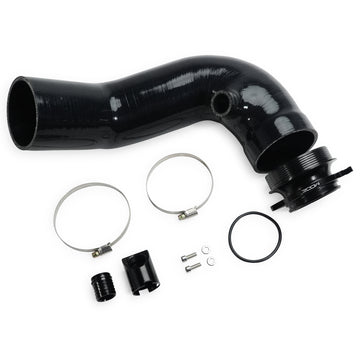 MODE Design Performance Silicone Inlet Pipe Black for VW Golf MK8 R Audi S3 8Y - MODE Auto Concepts
