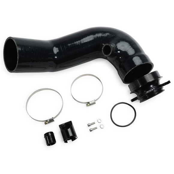 MODE Design Performance Silicone Inlet Pipe Black for VW Golf MK8 R Audi S3 8Y - MODE Auto Concepts