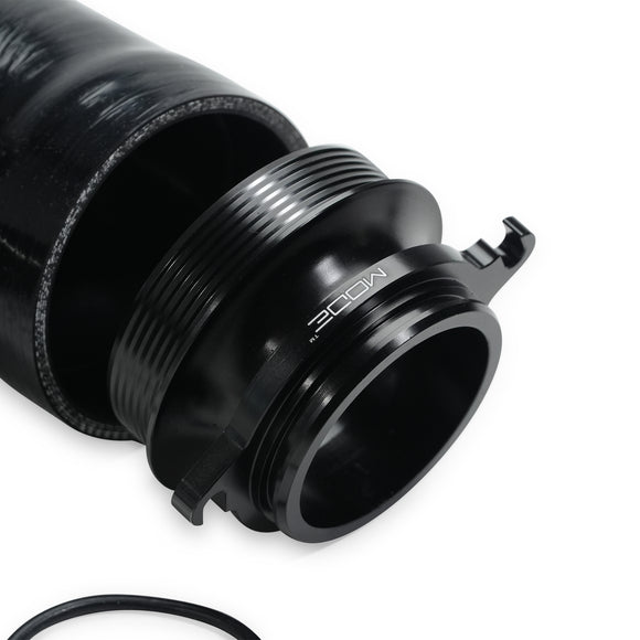 MODE Design Performance Silicone Inlet Pipe Black for VW Golf MK8 R Audi S3 8Y - MODE Auto Concepts
