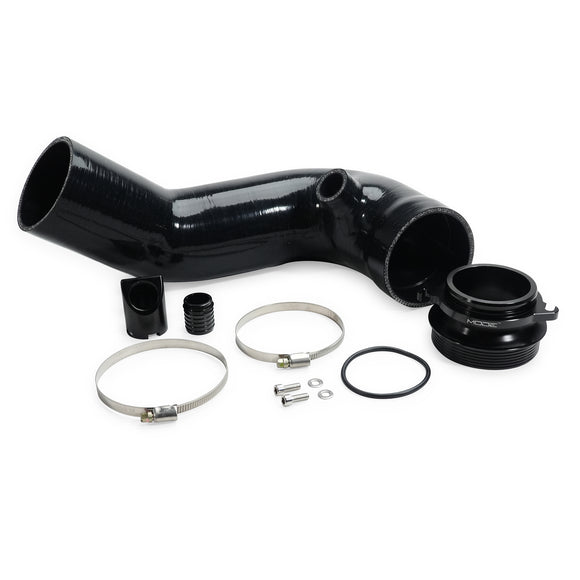 MODE Design Performance Silicone Inlet Pipe Black for VW Golf MK8 R Audi S3 8Y - MODE Auto Concepts