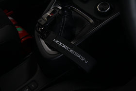 MODE DESIGN™ Rubber Key Tag Keychain Black