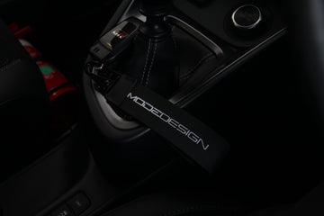 MODE DESIGN™ Rubber Key Tag Keychain Black
