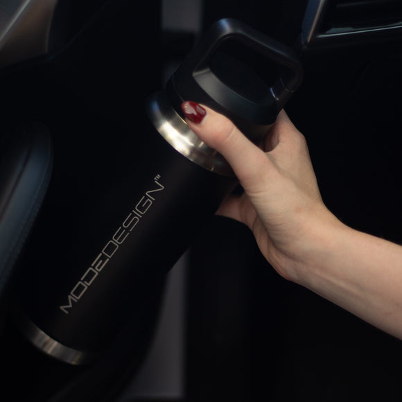 MODE DESIGN™️  Stainless Steel Yowie Travel Bottle 800ml Black