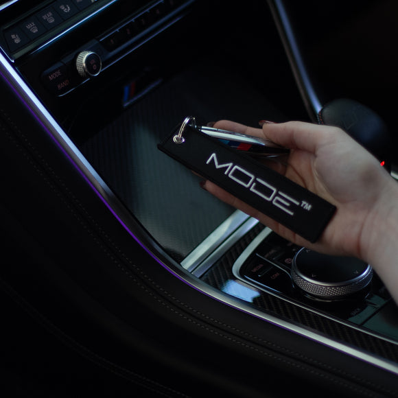 MODE™️  Jet Tag Keychain Black