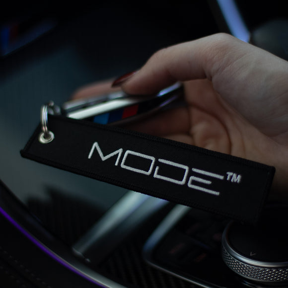 MODE™️  Jet Tag Keychain Black