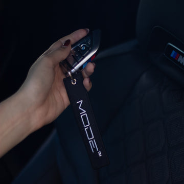 MODE™️  Jet Tag Keychain Black