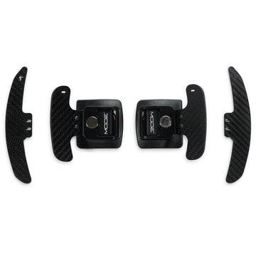 MODE Design Magnetic GT3 Style Carbon Fiber Full Replacement Paddle Shifters (OEM Fit) for BMW E-Series 1 & 3 Series 135i E82 E88 335i E90 E91 E92 E93 LCI - MODE Auto Concepts