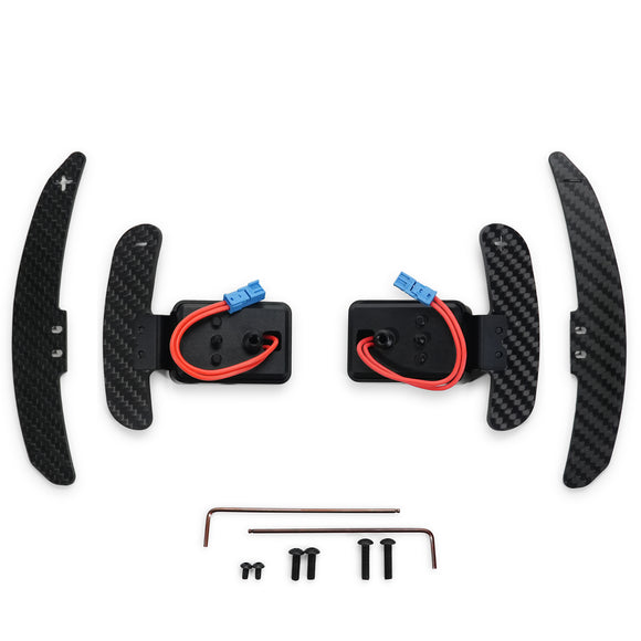 MODE Design Magnetic GT3 Style Carbon Fiber Full Replacement Paddle Shifters (OEM Fit) for BMW F-Series M2 F87 M3 F80 M4 F82 M5 F10 M6 F06 F12 F13 X5M F85 X6M F86 - MODE Auto Concepts