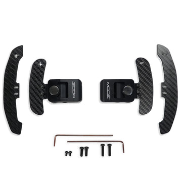 MODE Design Magnetic GT3 Style Carbon Fiber Full Replacement Paddle Shifters (OEM Fit) for BMW G-Series M2 G87 M3 G80 G81 M4 G82 G83 M5 F90 M8 F92 - MODE Auto Concepts
