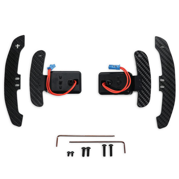 MODE Design Magnetic GT3 Style Carbon Fiber Full Replacement Paddle Shifters (OEM Fit) for BMW G-Series M2 G87 M3 G80 G81 M4 G82 G83 M5 F90 M8 F92 - MODE Auto Concepts