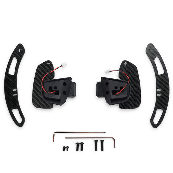 MODE Design Magnetic GT3 Style Carbon Fiber Full Replacement Paddle Shifters (OEM Fit) for VW Golf MK8 GTI & R-Line Models (inc. CC, Passat, Tiguan, Polo) (2021-Present) - MODE Auto Concepts