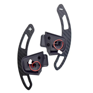 MODE Magnetic GT3 Style Carbon Fiber Full Replacement Paddle Shifters (OEM Fit) for VW Golf R GTI MK7 MK7.5 / Polo GTI 6C AW / Scirocco R FL / & R-Line Models - MODE Auto Concepts