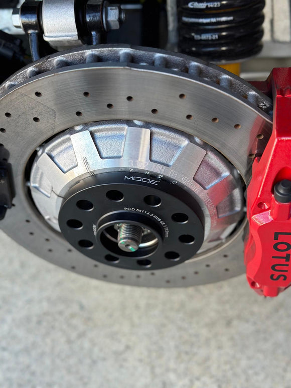 MODE PlusTrack Wheel Spacer Flush Fit Kit for Lotus Emira & Evora S 400 410 GT - MODE Auto Concepts