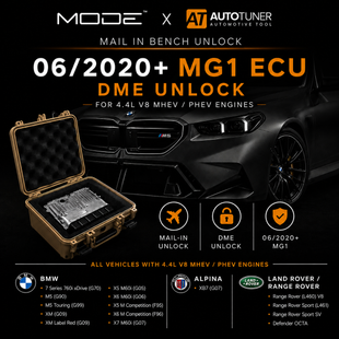 MODE™ x AutoTuner BMW S68 DME Mail-In Bench Unlock Service – M5 G90 G99 X5 G05 X6 G06 X7 G07 XM G09 760i G70
