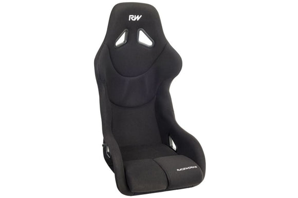 Fibreglass Motorsport Seat Black 400 FIA CAMS MAS Approved (XS-S)