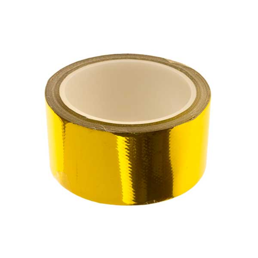 Motorsport Gold Reflective Adhesive Heatproof Tape 2" (50mm)