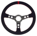 Motorsport Steering Wheel 196 Black Suede 350mm Deep Dish-1