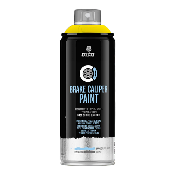 MTN PRO Spray Paint - Brake Caliper Paint 400ml - Yellow - MODE Auto Concepts