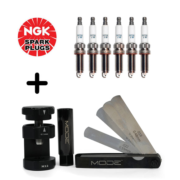 NGK 97506 "2 Step Colder" Spark Plug Bundle for BMW F & G Series inc. M2 M3 M4 M5 M6 M8 N20 N54 N55 S55 N63 S63 - MODE Auto Concepts
