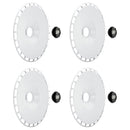 Rotiform 18" AeroDisc & Hex Nut Kit White (Suit LAS-R, RSE) - MODE Auto Concepts
