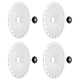 Rotiform 18" AeroDisc & Hex Nut Kit White (Suit LAS-R, RSE) - MODE Auto Concepts