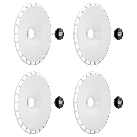 Rotiform 18" AeroDisc & Hex Nut Kit White (Suit LAS-R, RSE) - MODE Auto Concepts