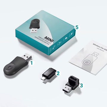 VOLT Auto Wireless CarPlay & Android Adapter (Convert Wired to Wireless) - MODE Auto Concepts