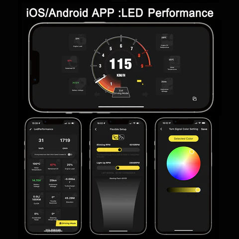TD Dynamics - TDD Smart LED RPM Paddle Shifter (OEM Fit) for BMW F-Series M2 F87 M3 F80 M4 F82 M5 F10 M6 F06 F12 F13 X5M F85 X6M F86 - MODE Auto Concepts