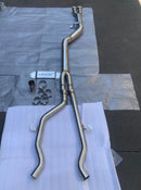 MODE Design Performance 3.5" Big Single Mid Pipe V2 for BMW M3 F80 M4 F82 S55 - MODE Auto Concepts