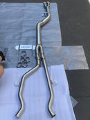 MODE Design Performance 3.5" Big Single Mid Pipe V2 for BMW M3 F80 M4 F82 S55 - MODE Auto Concepts