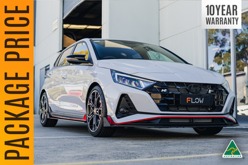 FLOW Designs  i20 N BC3 Facelift - Full Lip Splitter Set - MODE Auto Concepts