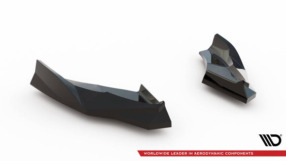 Maxton Design Rear Side Splitters V.2 Audi S3 Sportback 8Y Facelift