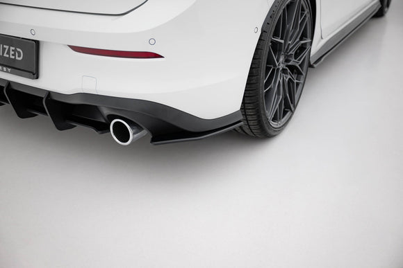 Maxton Design Street Pro Rear Side Splitters V.1 Volkswagen Golf GTI / GTE / R-Line Mk8