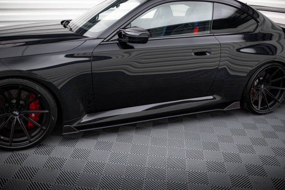 Maxton Design Street Pro Side Skirts Diffusers V.2 BMW M2 G87