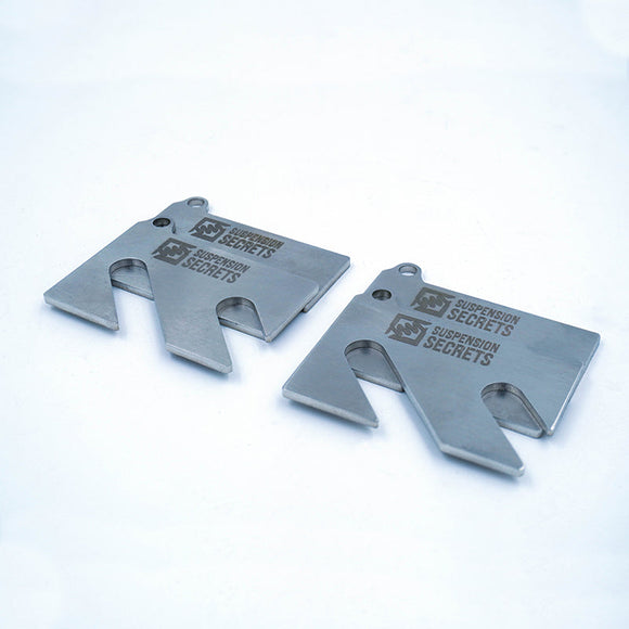 Suspension Secrets Front & Rear Camber Shim Kit - Porsche 718 GT4 RS - MODE Auto Concepts