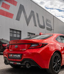 REMUS Performance Exhaust System Axle-Back sport exhaust system (absorption principle with tail pipe set) for Toyota GR86, incl. EC approval - MODE Auto Concepts