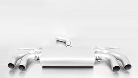 REMUS Performance Exhaust System Axle-back-system quad L/R (selectable tail pipes), incl. EC homologation - MODE Auto Concepts