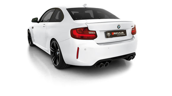 REMUS Performance Exhaust System BMW M2 F87N Competition Exhaust Upgrade Axle-Back-System - MODE Auto Concepts