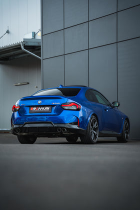 REMUS Performance Exhaust System BMW M240i G42 Axle-back exhaust system L/R quad: Sport exhaust centered incl. (EC-) approval - MODE Auto Concepts