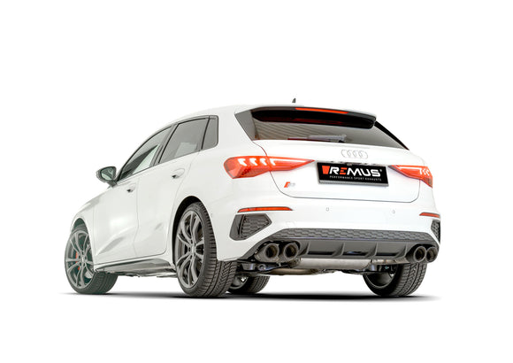REMUS Performance Exhaust System Exhaust AUDI S3, Sportback RACING GPF-Back-System NO (EEC-) APPROVAL - MODE Auto Concepts