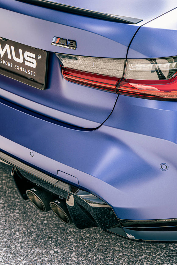 REMUS Performance Exhaust System Exhaust BMW M3/G80 M4/G82 & M3/G80 M4/G82 Competition RACING Axle-Back-System, NO (EEC-) APPROVAL - MODE Auto Concepts