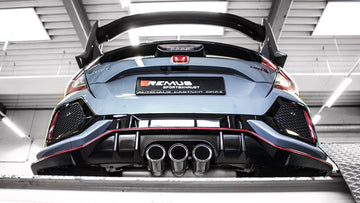 REMUS Performance Exhaust System Exhaust Cat-back Sport Style Honda Civic Type R FK8 exhaust system, integrated Valve (EC Approval) - MODE Auto Concepts