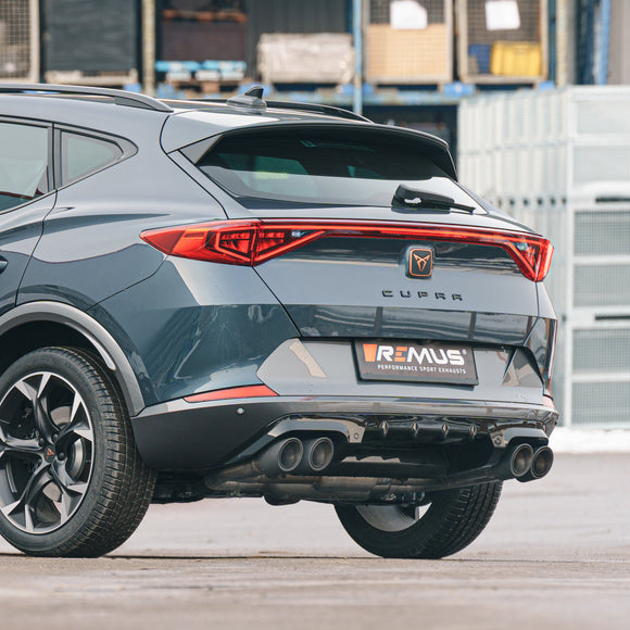 REMUS Performance Exhaust System Exhaust CUPRA Formentor VZx Sport GPF-Back Style System, incl. (EEC-) approval - MODE Auto Concepts