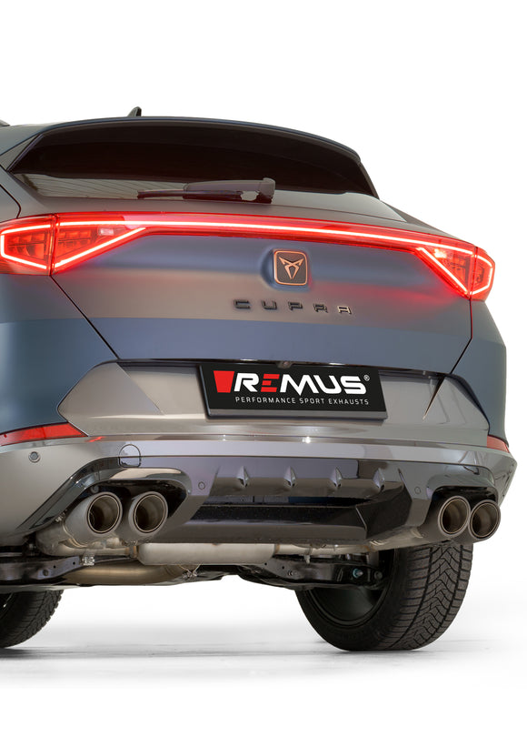 REMUS Performance Exhaust System Exhaust CUPRA Formentor VZx Sport GPF-Back Style System, incl. (EEC-) approval - MODE Auto Concepts