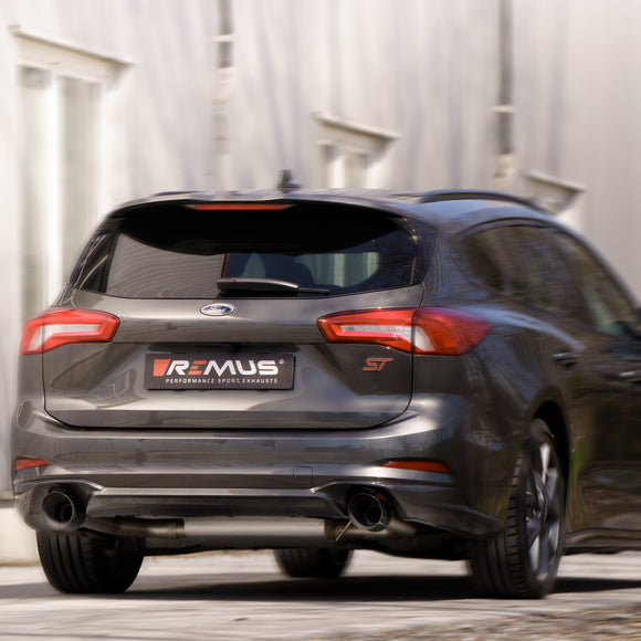 REMUS Performance Exhaust System Exhaust FORD Focus IV ST Estate RACING Axle-Back-System, NO (EEC-) APPROVAL - MODE Auto Concepts
